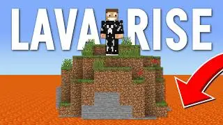 Hardcore, but the world fills with lava
