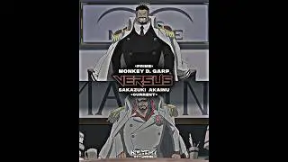 Garp vs Akainu