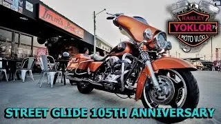 รถฮาร์เล่ยมีเกียร์ถอยหลัง STREET GLIDE 105TH ANNIVERSARY EDITION/ยกล้อทีวี