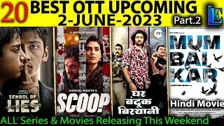 Top-20 Upcoming 2-JUNE-2023 Best Hindi Web-Series Asur2 Bloody daddy Extraction2 Adipurush