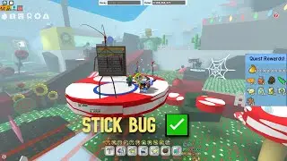 Выполнил квест Stick Bug