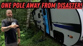 One Pole Away From DISASTER | National Park Winching