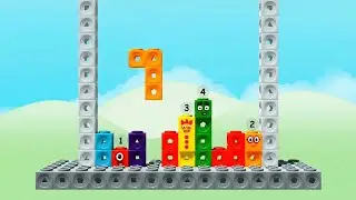 TETRIS X Numberblocks | Mathlink Cubes