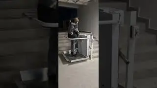 Монтаж наклонного подъемника INVA 350 (БК 350) г. Краснодар ул. 2-я Пятилетка, 19