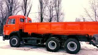 KAMAZ После полной покраски!