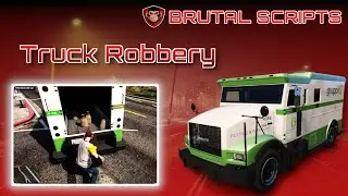 FiveM Truck Robbery [ESX & QBCore] | Brutal Scripts