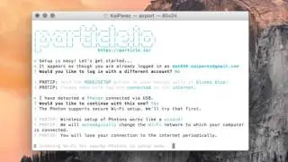 Particle Photon for Beginners: Initial Setup