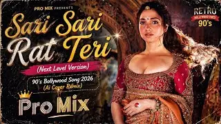 Sari Sari Raat Teri (Ai Cover Remix) Old Classic Song | Best Techno DJ Remix 2026 🔥 Next Level