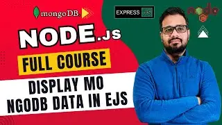 NodeJS Tutorial in Hindi #59 - Display MongoDB Data in EJS using Express.js