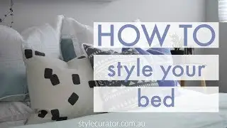 How to style your bed, cushion styling tips