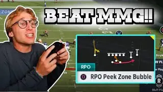 Which Playbooks Have RPO Peek Zone Bubble and How to Stop It!! Beat MMG!! Madden 21
