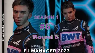 F1 Manager 23 - Gasly ON Fire - HARD MODE - Part 6 (Imola)