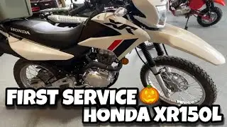 First Service for Honda XR150L
