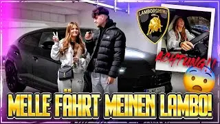 MELINA FÄHRT ZUM ERSTEN MAL MEINEN LAMBORGHINI URUS!🚗👀