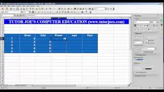 Math Function In Openoffice Calc
