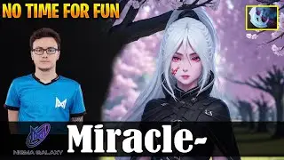 Miracle - Drow Ranger | NO TIME FOR FUN | EZ GAME | Dota 2 Pro MMR Gameplay