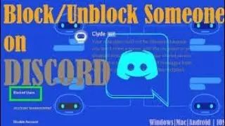 How to Block & Unblock Someone On Discord (2023) | How to Block Someone On Discord