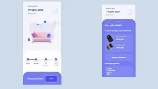 Product Delivery Status Card Using  HTML and CSS | Product Card Html Css Responsive | BcaCodeWali