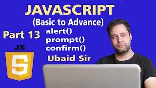 JavaScript Tutorial in Hindi for Beginners - Alert, Confirm, and Prompt functions in JavaScript