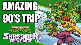 Teenage Mutant Ninja Turtles Shredder's Revenge - This Game Didn't Come to Lose! Honest Review