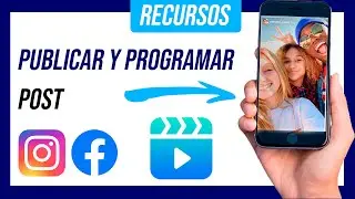 👉 PUBLICAR Y PROGRAMAR en Facebook e Instagram AL MISMO TIEMPO 2024