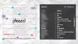 ALL PRESETS PREVIEW 