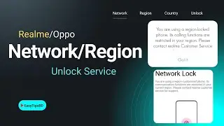 How To Realme/Oppo Network Lock/Region Lock Unlock | Realme Region Unlock | Oppo Network Unlock