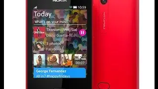 Nokia 501 замена сенсора тачскрина Nokia 501 touchscreen sensor replacement