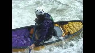 Open Canoe Wipeouts on Section 4 Chattooga Whitewater and some kayaks, too - Raw Video 1999