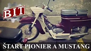 The start of Jawa Pionier and Mustang #shorts