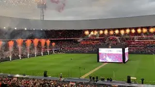 Feyenoord UEFA Conference League finale (sfeer in De Kuip) 2022