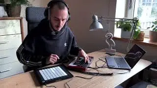 Ableton Live Techno Performance (with Akai MPK Mini Mk3 & Launchpad Pro Mk3)