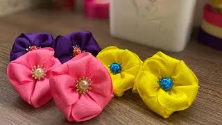 🔝🎀Міні- бантики для принцес🔝🎀Mini Bows TUTORIAL