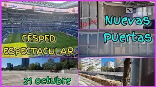 💥 LISTOS para una SEMANA IMPORTANTE ⚠️ OBRAS del SANTIAGO BERNABEU (21 octubre 2024)