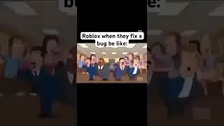 Roblox when they fix a bug be like: #roblox #robloxmemes #robloxshorts #funny #memes #gaming