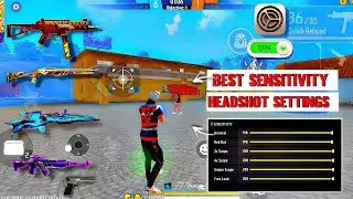 All Gun Headshot Sensitivity Setting After New OB44 Update | Free Fire Max Auto Headshot Sensitivity
