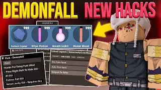 DemonFall Script 2023 Hack GUI | Trinket Farm | Godmode + AutoFarm