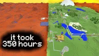 14 days real time for this BUILD in Minecraft (Galacticraft)