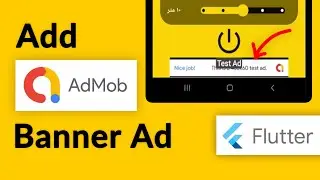 Flutter Tutorial | how to add google ads in flutter app
