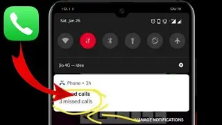 Missed call notification not showing on your android phone || missed call notification not showing