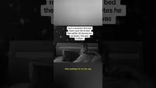 He woke up to someone crying in his bathroom…