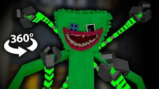 Huggy Wuggy Chapter 3 - 360/VR Video Minecraft Animation