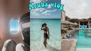 Aruba vlog: minha primeira viagem internacional ✈️