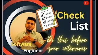 Do This Before Your Interviews || Software Engineering Interview Tips || Shariq ||