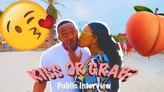 KISS OR GRAB 😘🍑 | PUBLIC INTERVIEW FT LIL DEL (BEACH EDITION 🌴)