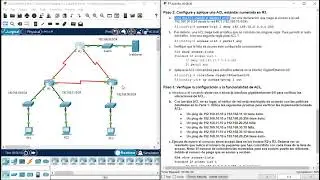 5.1.8 Packet Tracer - Configure numbered standard IPv4 ACLs - Configure ACL IPv4 estándar numeradas