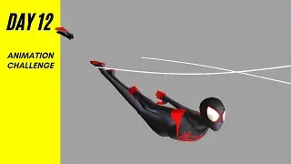 Dynamic Spider-verse Jump pt. 2 | 28 Day Animation Challenge - Day 12