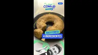 BOLO FTNESS COM 4 INGREDIENTES