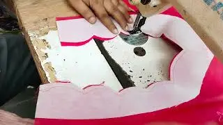 Fusing se easily back gala kaise banaye sikhe naya tarika #blouse #blousebackneckdesign