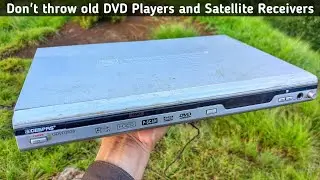 Top awesome uses of old Satellite Receivers and DVD Players